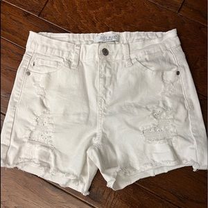 Judy blue eyelet shorts size m